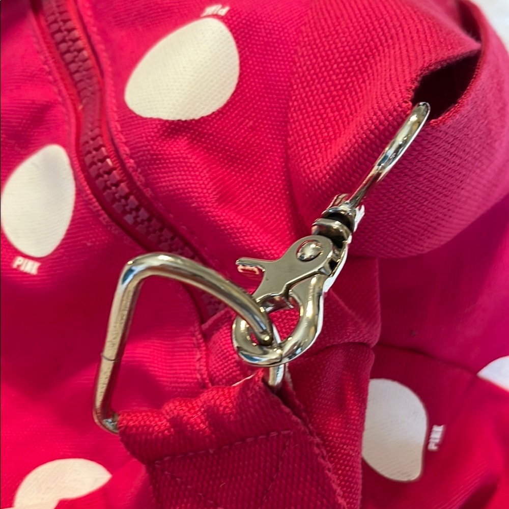 PINK Victoria's Secret Pink and White Travel Bag - Picture 6 of 13